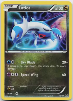 Latios 10/20 Holo Rare Dragon Vault Pokemon Near Mint - Image 1