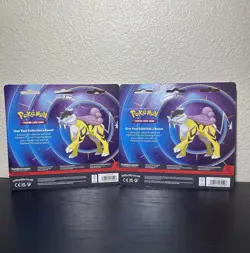 Pokemon TCG: Mega Evolution & Phantasmal Flames - Raikou 2 Pack Blister Lot of 2 - Image 2