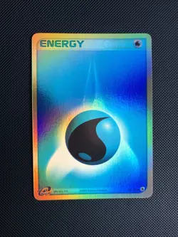 Water Energy 106/109 Ruby and Sapphire Common Reverse Holo Pokemon TCG English - Image 1