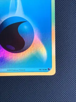 Water Energy 106/109 Ruby and Sapphire Common Reverse Holo Pokemon TCG English - Image 5