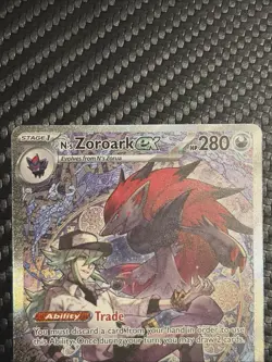 Pokemon TCG N's Zoroark EX 286/217 Ascended Heroes SIR NM - Image 2