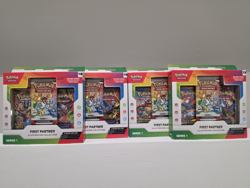 Pokemon TCG First Partner Illustration Collection Series 1 (Lot of 4) - Image 1