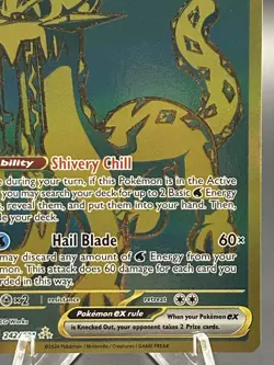 Pokemon Chien-Pao ex (242/254) Paldean Full Art Holo - Image 4