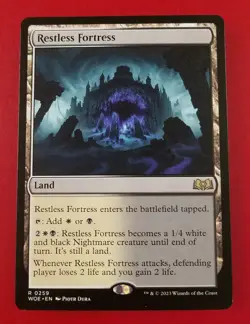 1x Restless Fortress | Wilds of Eldraine | MTG Magic Cards - Image 1