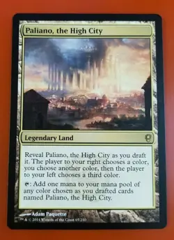 1x Paliano, the High City | Conspiracy | MTG Magic Cards - Image 1