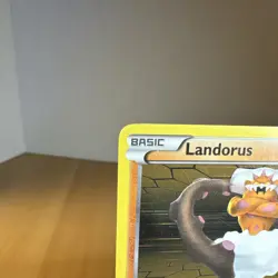Landorus 74/101 Noble Victories Holo Rare LP Pokemon Card - Image 2