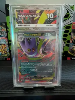 Pokemon Mega Gengar Ex Phantasmal Flames 056/094 Ace 10 - Image 1
