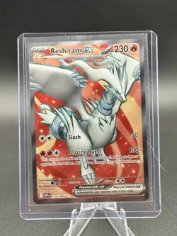Pokemon Reshiram ex (158/325) White Flare LP HOLO - Image 1