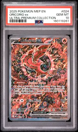 PSA 10 Pokemon Black Star Promo Oricorio ex 024 - Image 1