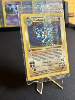 Sealed Machamp 8/102 1st Edition Shadowless Base Set 1999 Pokemon VERY RARE! - Image 2
