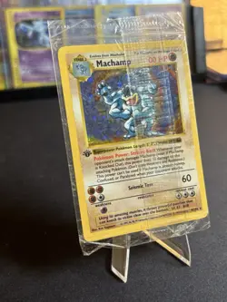 Sealed Machamp 8/102 1st Edition Shadowless Base Set 1999 Pokemon VERY RARE! - Image 3