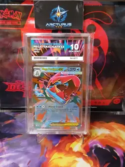 Pokemon Mega Feraligatatr Ex 043/217 Ascended Heroes Grade Ace 10 GEM Mint - Image 1