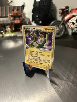 Rayquaza ex 97/101 Dragon Frontiers Holo EX Delta Species English MP - Image 3