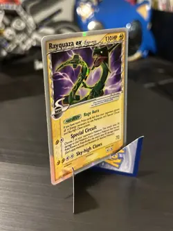 Rayquaza ex 97/101 Dragon Frontiers Holo EX Delta Species English MP - Image 4