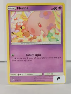 Munna - Unified Minds - POKEMON - 88/236 - NM - singles - U Pick - Image 2