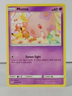 Munna - Unified Minds - POKEMON - 88/236 - NM - singles - U Pick - Image 3
