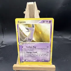 Pokemon TCG Espeon 16/100 EX Sandstorm Rare Regular English Stage 1 80 HP - Image 1