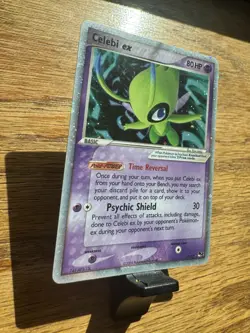 Celebi ex #17 POP Series 2 Holo Ultra Rare Pokemon TCG 2005 Near Mint - Image 4