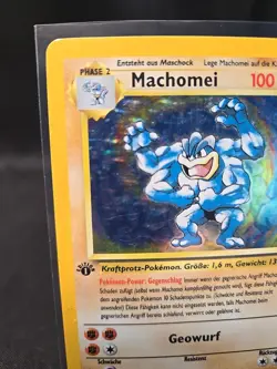 Pokemon TCG: Rare Machamp 8/102, Base Set, 1st Edition, Holo - German Version - Image 4