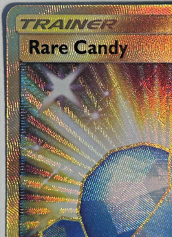 Rare Candy 165/145 Secret Rare Full Art Holo Pokemon Guardians Rising Gold - NM - Image 2