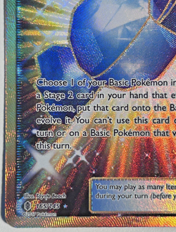 Rare Candy 165/145 Secret Rare Full Art Holo Pokemon Guardians Rising Gold - NM - Image 4
