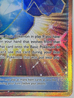 Rare Candy 165/145 Secret Rare Full Art Holo Pokemon Guardians Rising Gold - NM - Image 5