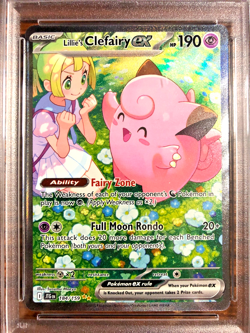 Lillie's Clefairy EX SIR #184|PSA MINT 9|2025 SV Journey Together|Pokemon TCG - Image 2
