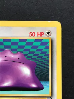 Ditto 18/62 Fossil Rare - Vintage Pokemon Card WOTC 1999 - Played - Image 3