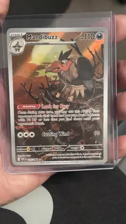 The Pokemon Company Mandibuzz 145/086 SV White Flare NM - Image 1