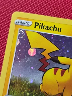 Pokemon Pikachu SWSH039 Sword & Shield Promo Holo 60 HP Basic Card Small Swirl - Image 3