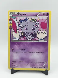 Espurr Common 2016 Pokemon Generations Radiant Collection Set RC14/RC32 LP - NM - Image 1