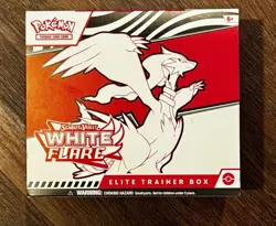 Pokemon TCG SV White Flare ETB - includes bulk too (OPENED) - Image 1