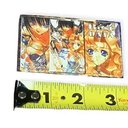 Dengeki Magazine Playstation 1 Best Data PS1 Memory Card Case Skin Sticker - Image 2