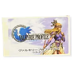 Sony PlayStation 2 PS2 Valkyrie Profile 2: Silmeria Vintage Memory Card Sticker - Image 1