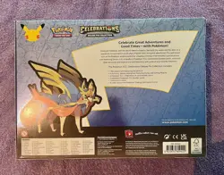 Pokemon TCG: Celebrations Deluxe Pin Collection – Zacian V Box – Factory Sealed - Image 2