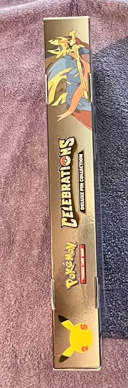 Pokemon TCG: Celebrations Deluxe Pin Collection – Zacian V Box – Factory Sealed - Image 4
