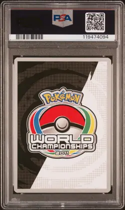 2011 POKEMON WORLD CHAMPIONSHIPS PROMO TWINBOAR #17 CLEFFA PSA 8 - Image 2