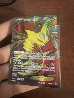 Giratina-EX Full Art Ultra Rare Holo Pokemon Card XY Ancient Origins 93/98 - Image 1