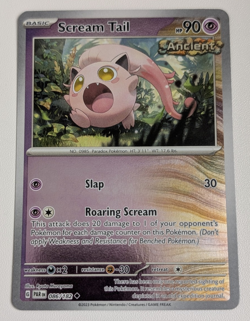 Pokemon Scream Tail 086/182 Reverse Holo Uncommon SV04: Paradox Rift NM - Image 1
