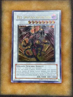 Yugioh Red Dragon Archfiend TDGS-EN041 Ultimate Rare VLP - Image 1