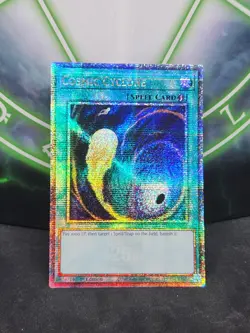 Yugioh Cosmic Cyclone RA02-EN061 Quarter Century Secret Rare 1st Edition NM - Image 1