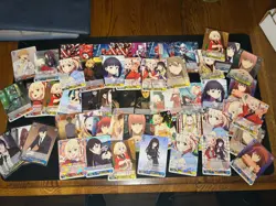 Weiss Schwarz HUGE LOT 70 Cards- Mainly FOILS- Marvel, Chainsaw Man - Image 2