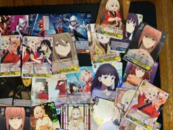 Weiss Schwarz HUGE LOT 70 Cards- Mainly FOILS- Marvel, Chainsaw Man - Image 3