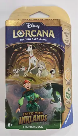 LORCANA Into The Inklands 2024 SEALED Starter Deck & Booster Pack DISNEY TCG - Image 2