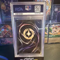 Disney Lorcana Genie **DOUBLE SWORD ERROR** Enchanted Foil 209/204 EN PSA 10 - Image 2