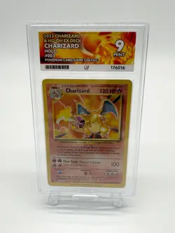 ACE 9 Charizard 003/034 HOLO CLC Pokemon Card Game Classic TCG - Image 1