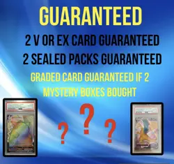 Pokemon Mystery Boxes! Vintage And Modern Cards, 2 Packs, 1 in 2 Graded Slabs - Image 2