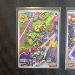 First Partner Series 2 Gen 8 Galar Set Pokemon Card Grookey Scorbunny Sobble 3 - Image 2