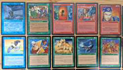 MAGIC THE GATHERING CARD 29 LOT HOMELANDS MIRAGE & FOIL INCENDIARY MTG 1995-1996 - Image 2