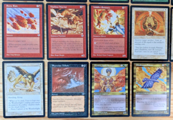 MAGIC THE GATHERING CARD 29 LOT HOMELANDS MIRAGE & FOIL INCENDIARY MTG 1995-1996 - Image 4